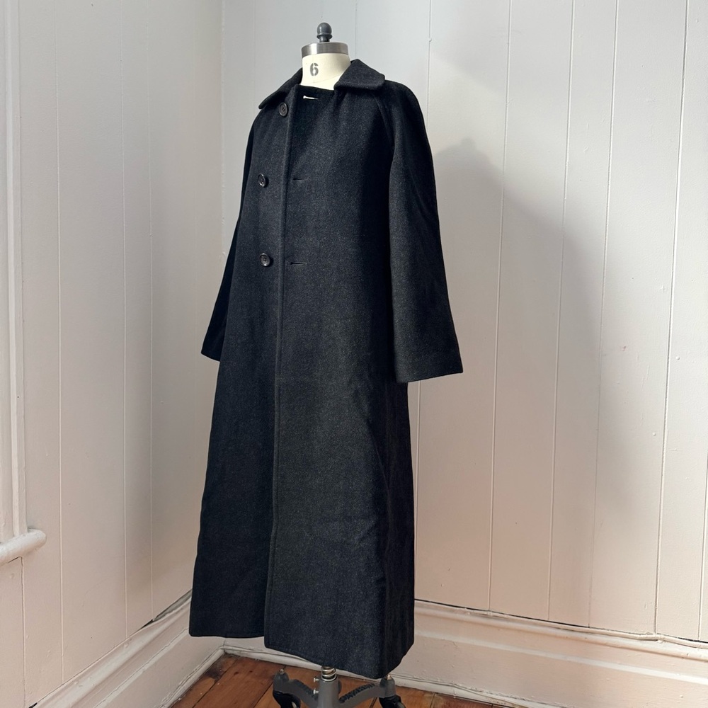 Vintage 90s Comme Des Garçons Long Wool Coat